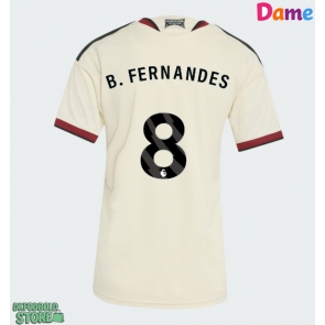 Manchester United Bruno Fernandes #8 Replika Tredjetrøje Dame 2026-27 Kortærmet